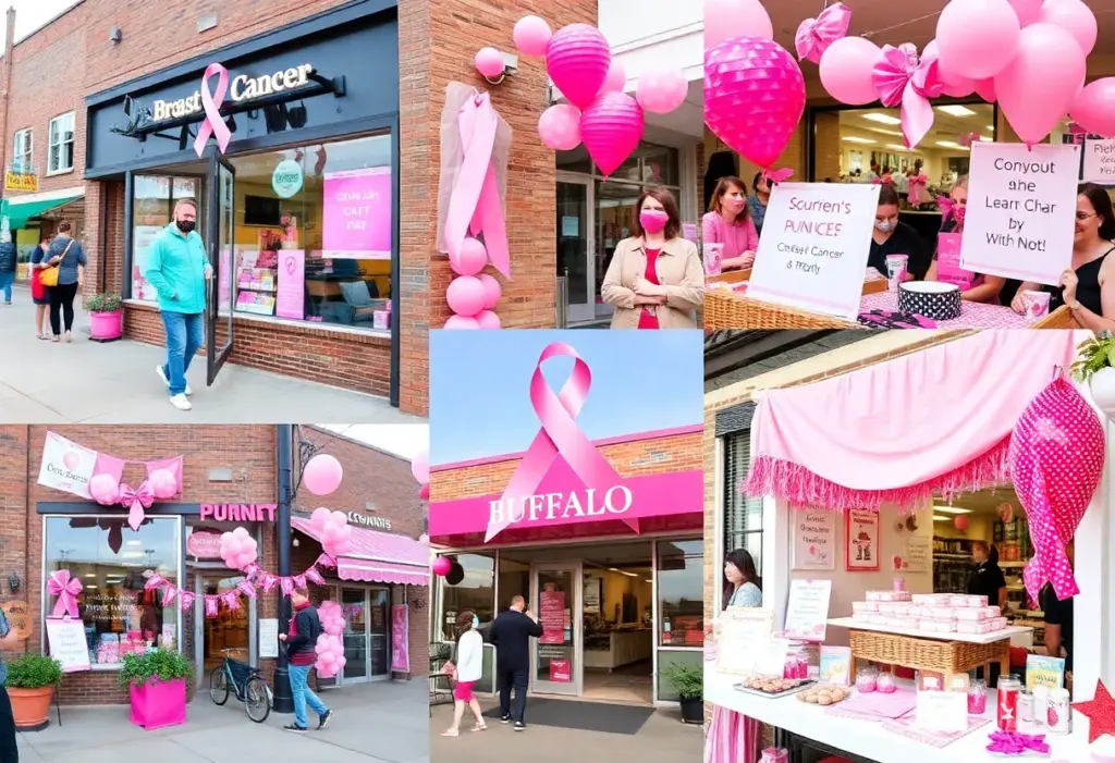 Community events in Buffalo supporting Breast Cancer Awareness Month
