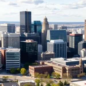 A cityscape of Buffalo, representing innovation and entrepreneurship.