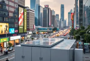 A modern urban landscape representing innovation and technology advancements in Buffalo.