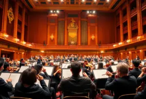 Buffalo Philharmonic Orchestra performing at Kleinhans Music Hall