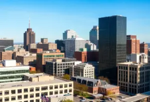 Skyline view of Buffalo NY showcasing commercial real estate