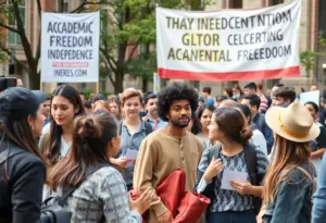 University at Buffalo campus forum against colleges compact