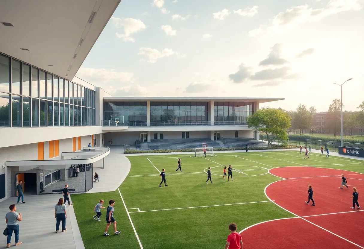 Rendering of the new sports complex at Canisius University