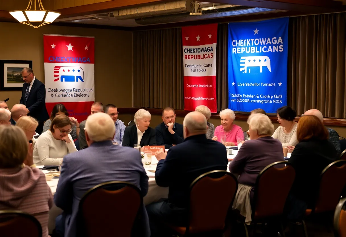 Community members at the Cheektowaga Republicans annual fall dinner