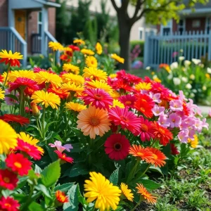 A community garden representing the legacy of Elaine Swords.