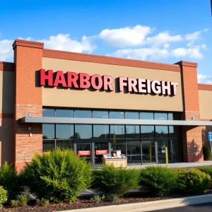 Exterior view of the new Harbor Freight tool store in Williamsville