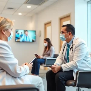 Image showing telehealth services provided by Independent Health in Buffalo