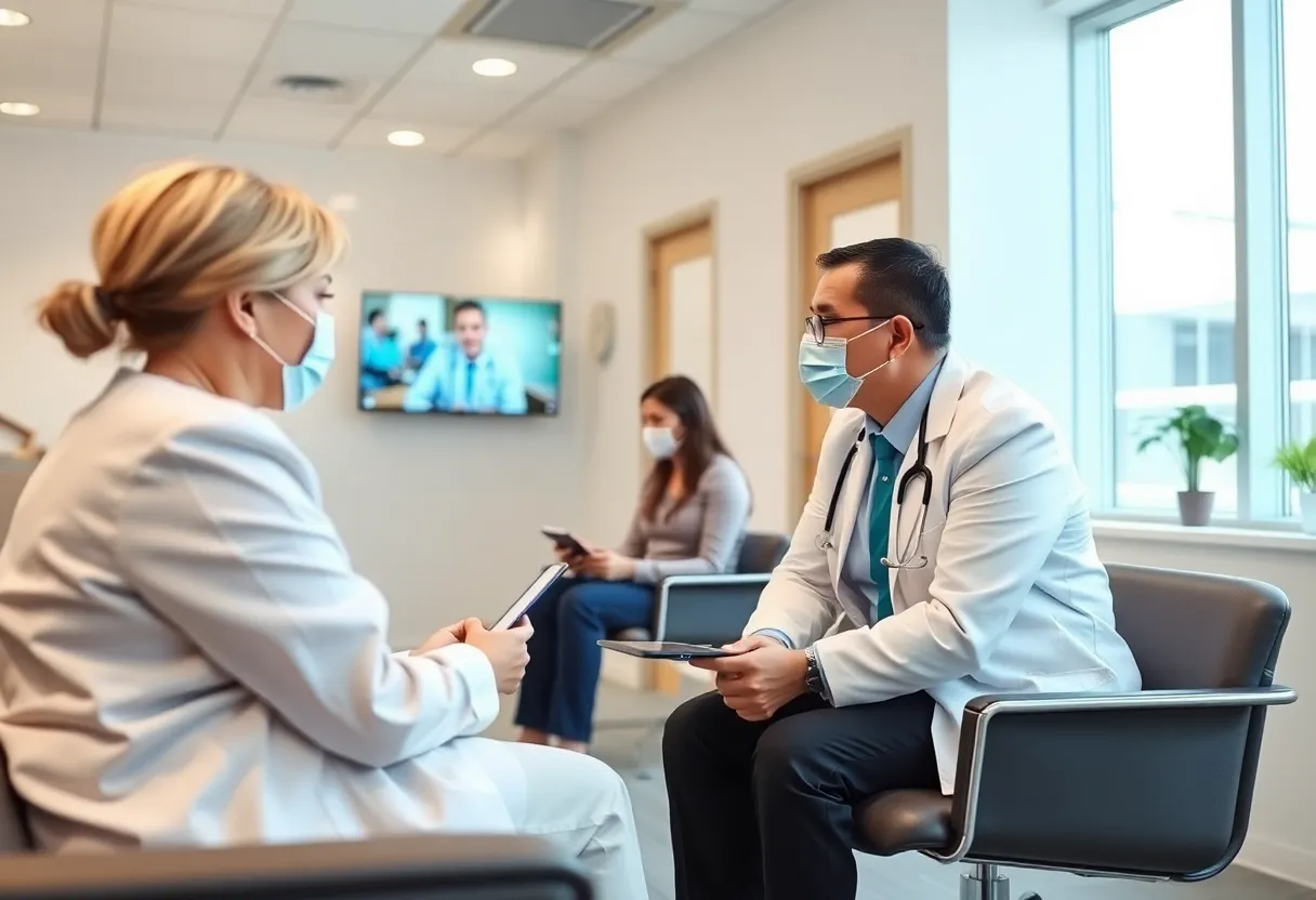 Image showing telehealth services provided by Independent Health in Buffalo