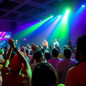 Crowd at Matisyahu concert in Buffalo